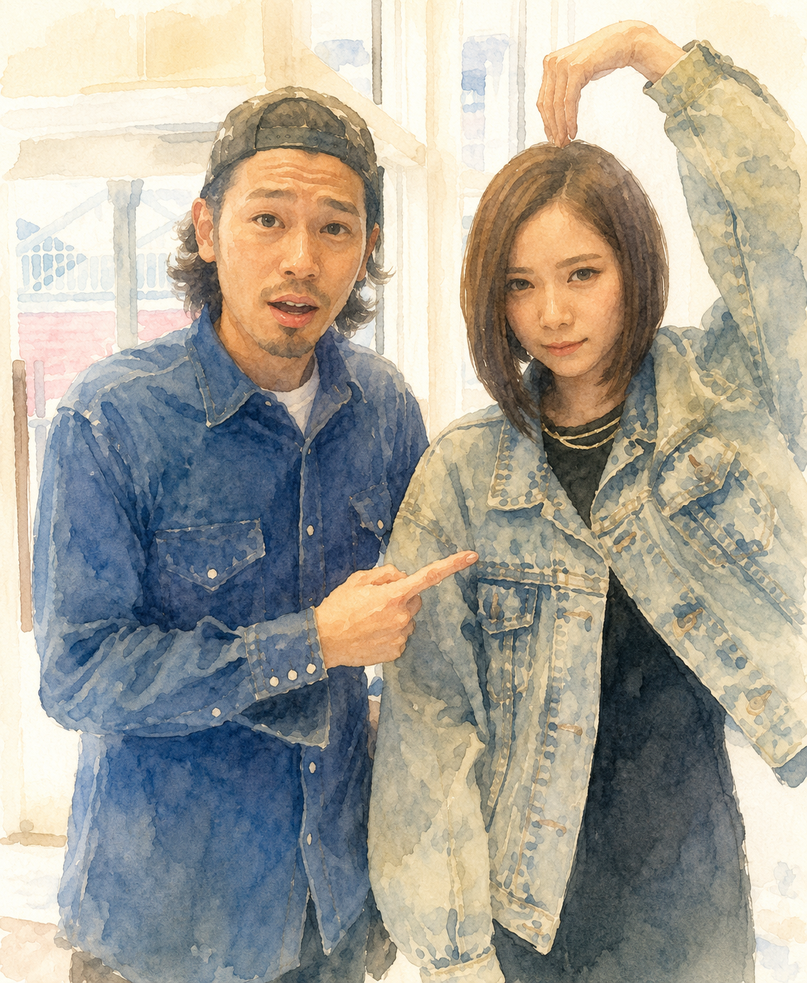 旦那の画像から伝わる爽やかな人柄と人気ぶり