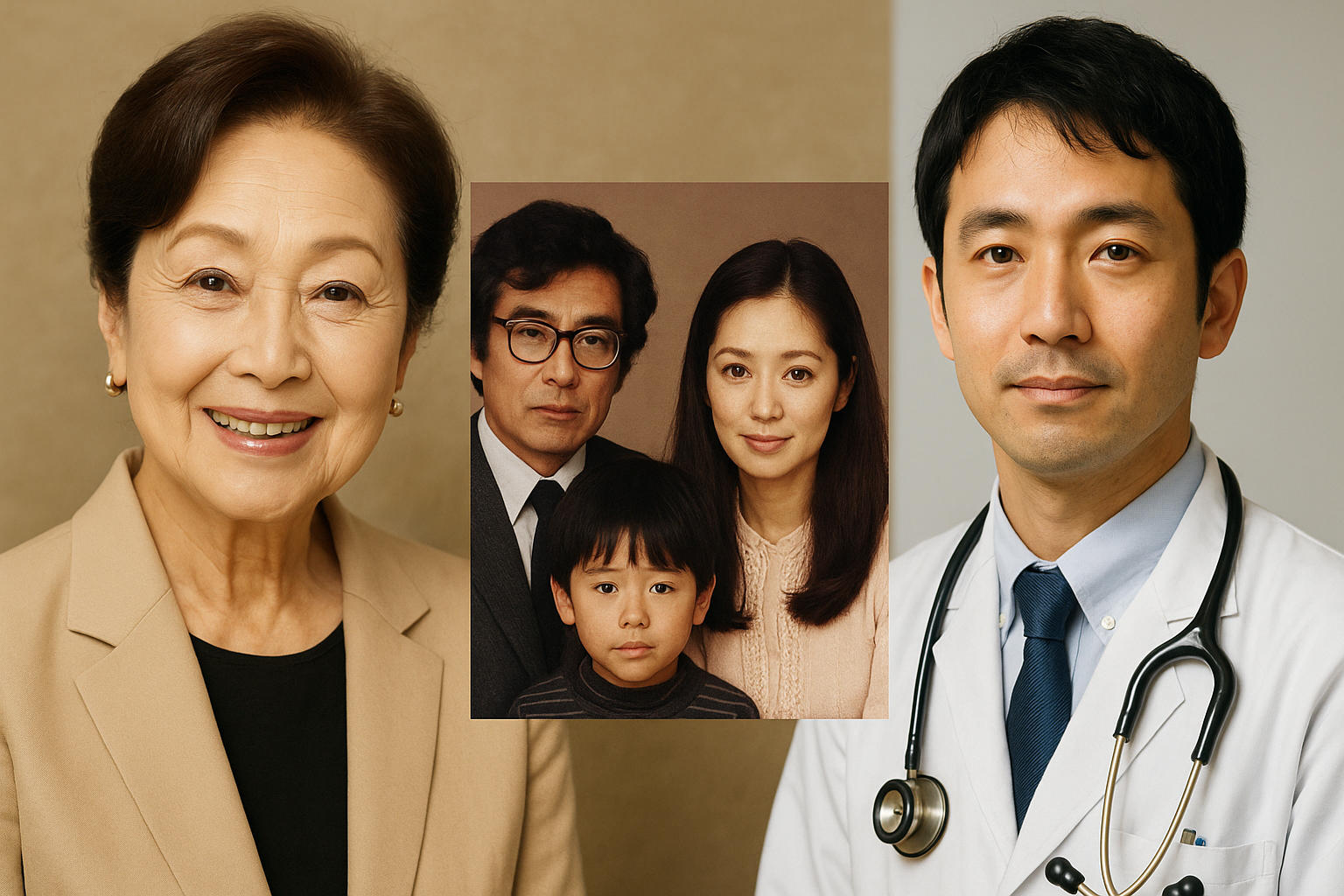 松原 智恵子 息子 医者